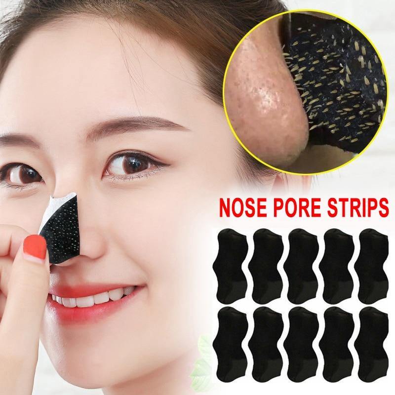 Bamboo Charcoal Nose Mask Dots Acne Treatment Cleaner – Earth Thanks