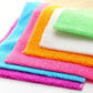 Bamboo Fiber Cleaning Towel Set of 10 - Earth Thanks - Bamboo Fiber Cleaning Towel Set of 10 - natural, vegan, eco-friendly, organic, sustainable, bath, bath linen, bath towel, clean, cloth, color, colorful, cotton, design, fabric, linen, material, pattern, pencil box, pink, soft, texture, towel, towels