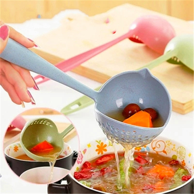 soup serving spoon Ladle Hot Pot Strainer Hot Pot Strainer Kitchen Colander  for