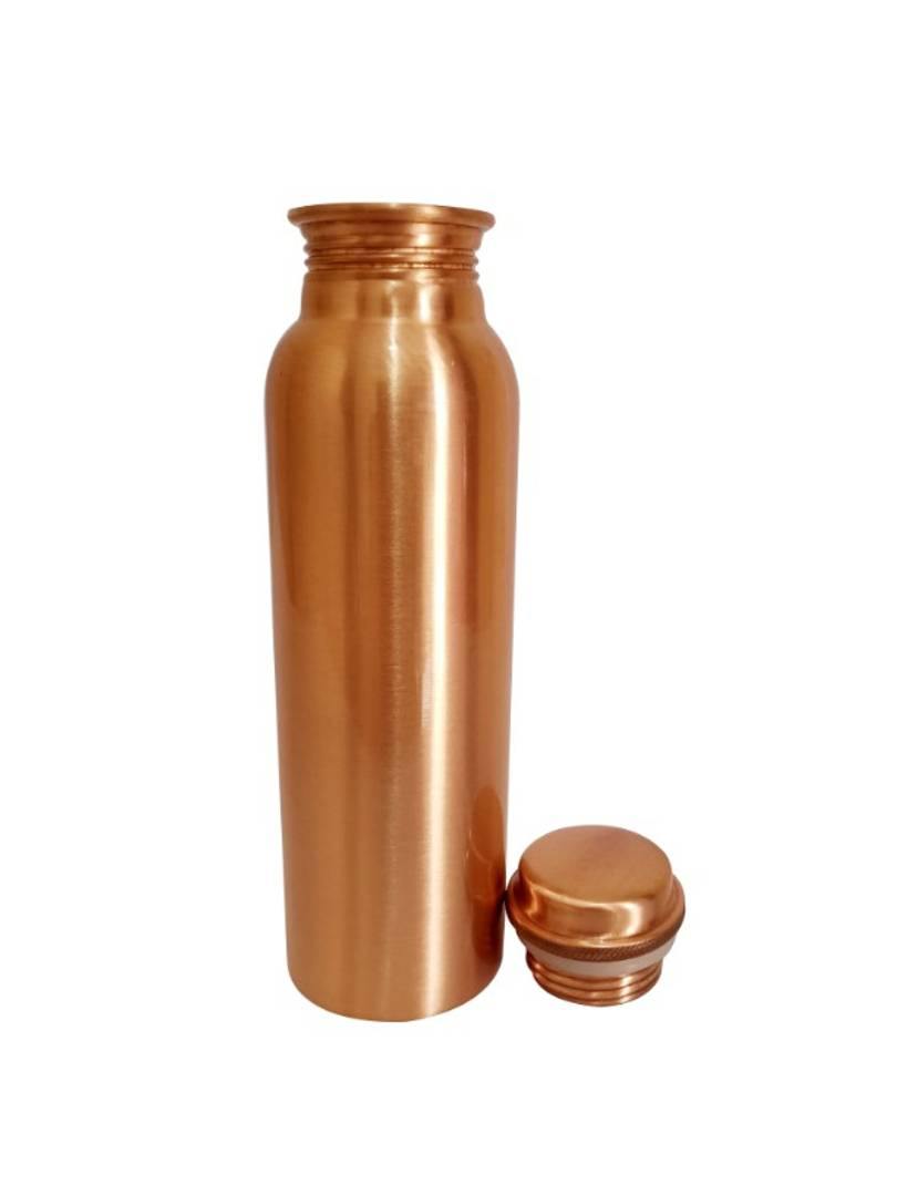 Pure Copper Water Bottle 1000ml Set of 2 - Earth Thanks - Pure Copper Water Bottle 1000ml Set of 2 - anti-microbial, antibacterial, antimicrobial, bottle, camping, coffee, copper, cup, dinner, dinnerware, drink, drinking cup, fresh, health, home, house, insulated, kitchen, liquid, lunch, metal, non tossico, non toxic, outdoor, picnic, plastic free, portable, recyclable, recycle, recycle friendly, reusable, save food, stay safe, sterile, tea, travel, vegan friendly, water, water bottle
