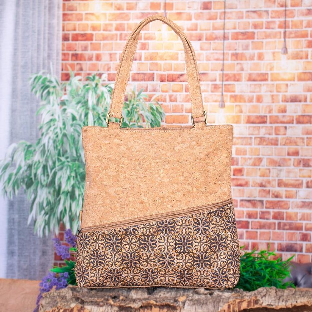 Natural Cork Tote Handbag - Earth Thanks - Natural Cork Tote Handbag - natural, vegan, eco-friendly, organic, sustainable, accessories, bag, city wear, compostable, container, cork, cotton, disposable, dispose, eco shoppers, fashion, handbag, non toxic, nylon, outdoor, plastic free, portable, purse, recyclable, recycle friendly, rucksack, shopper, shoulder bag, smart bag, soft, sterile, street wear, travel, travel bag, traveling bag, vegan friendly, vintage, wardrobe, woman, women, women care, wood, wooden