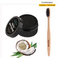 Teeth Whitening Bamboo Charcoal Toothbrush & Tooth Powder Set