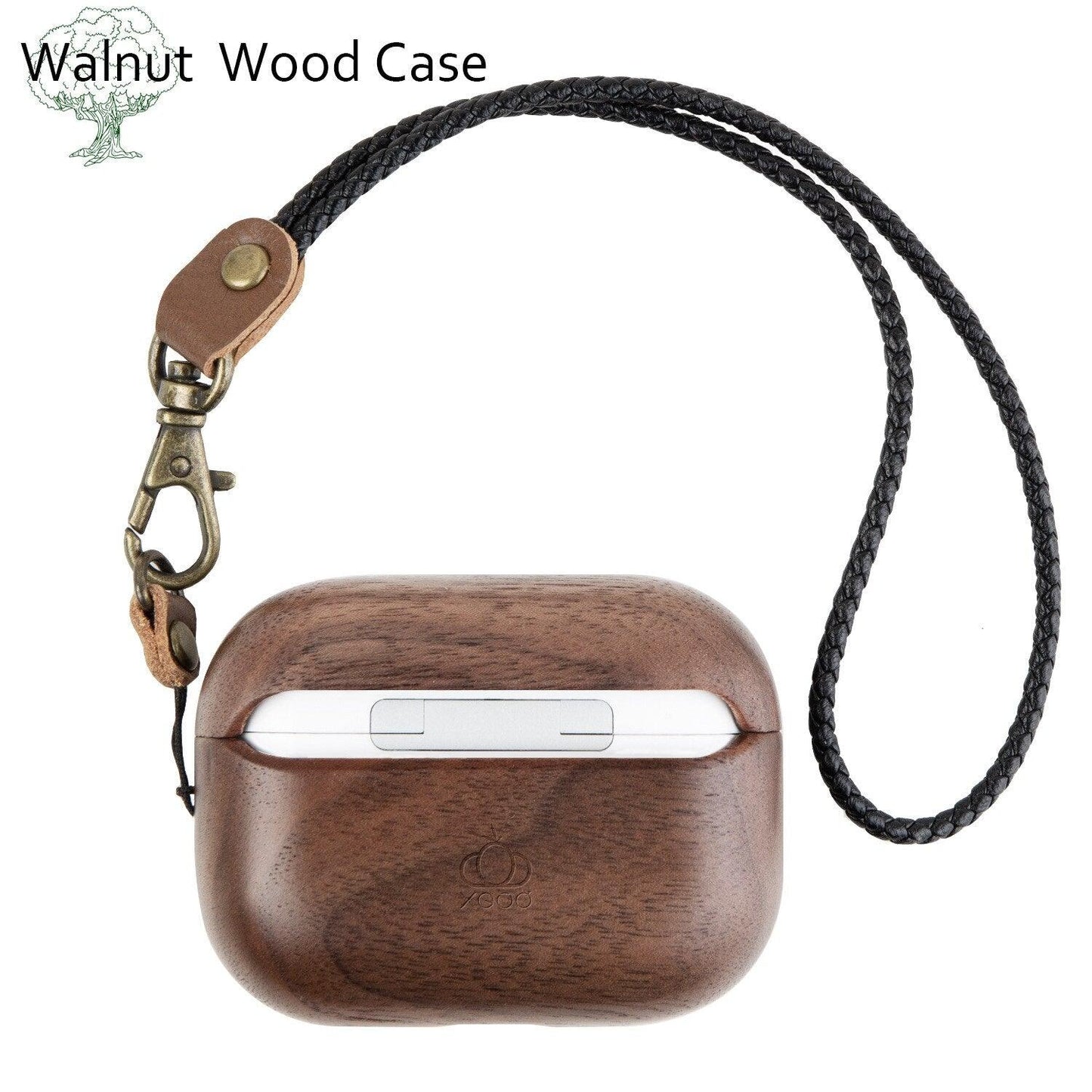 Wooden Airpods Case - Earth Thanks - Wooden Airpods Case - natural, vegan, eco-friendly, organic, sustainable, airpods, AirPods case, biodegradable, environmentally-friendly, organic, phone, phone accessories, slim design, sustainable, sustainably-sourced, wood, wooden