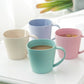 Wheat Straw Milk Mug Environmental Protection Anti-hot Cup 1Pc
