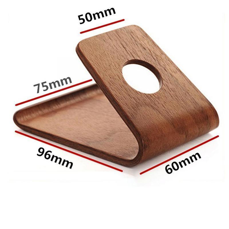 Universal Wooden Bracket Phone and Tablet Portable Phone Bamboo Wood Stand Holder - Earth Thanks - Universal Wooden Bracket Phone and Tablet Portable Phone Bamboo Wood Stand Holder - natural, vegan, eco-friendly, organic, sustainable, apple accessories, bamboo, biodegradable, electronic, fashionable, iPhone, iPhone accessories, mobile phone, natural, non-toxic, office, phone, phone accessories, plastic-free, tech, technology, trendy, vegan, wood, wooden