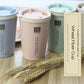 Biodegradable Wheat Straw Coffee Cup with Lid - 280ml