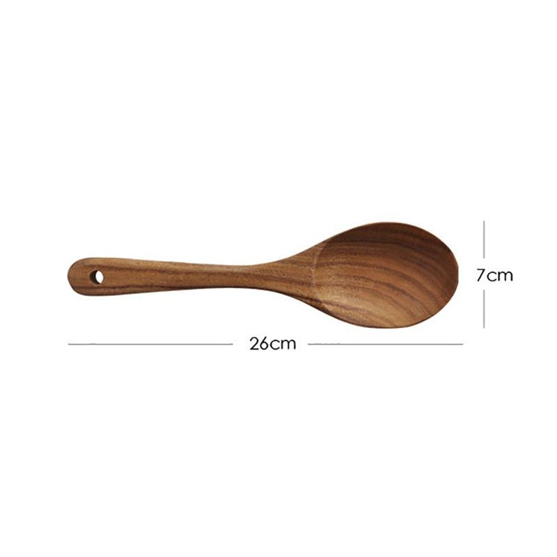 Wooden Non-stick Cooking Spoon - The Ultimate Sustainable and Durable Kitchen Utensil - Earth Thanks - Wooden Non-stick Cooking Spoon - The Ultimate Sustainable and Durable Kitchen Utensil - natural, vegan, eco-friendly, organic, sustainable, cooking spoon, environmentally-friendly, guilt-free, heat-resistant, Home & Kitchen, kitchen, kitchen ware, kitchenware, non-stick, organic, spoon, strong, sustainable, sustainably-sourced, versatile, wood, wooden, wooden spoon