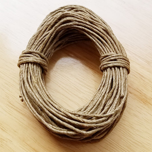 High Tenacity 100% Natural Linen Waxed Cords for DIY Handmade
