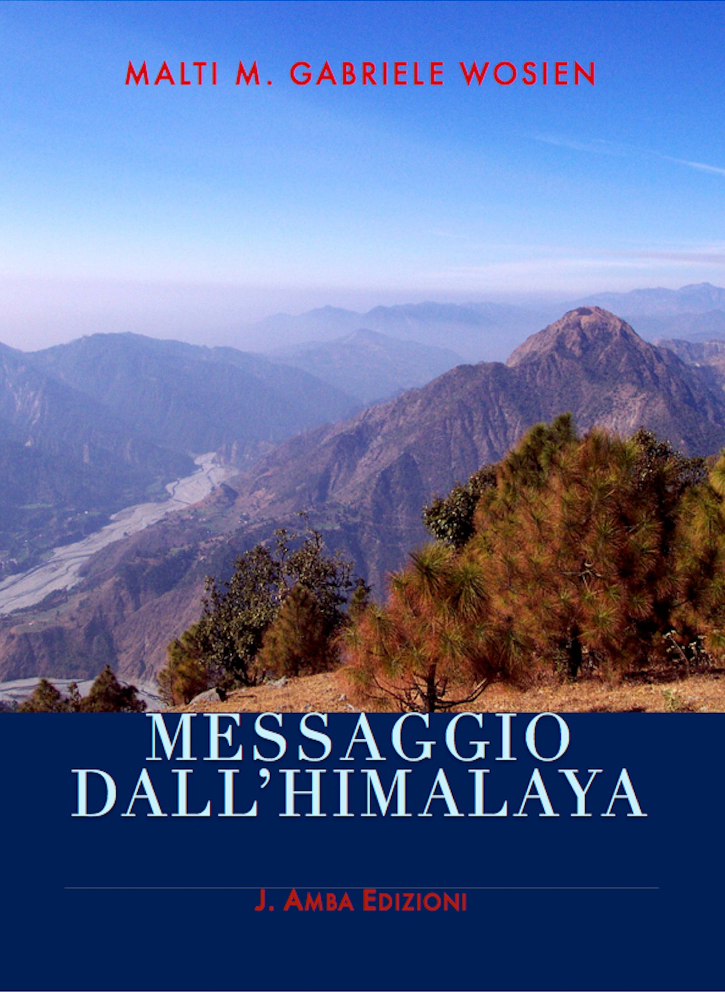 Messaggio dall'Himalaya - Hindu Sanatan Dharma Spirituality Historic Experience Book about Hairakhan Babaji by Malti Maria Gabriele Wosien