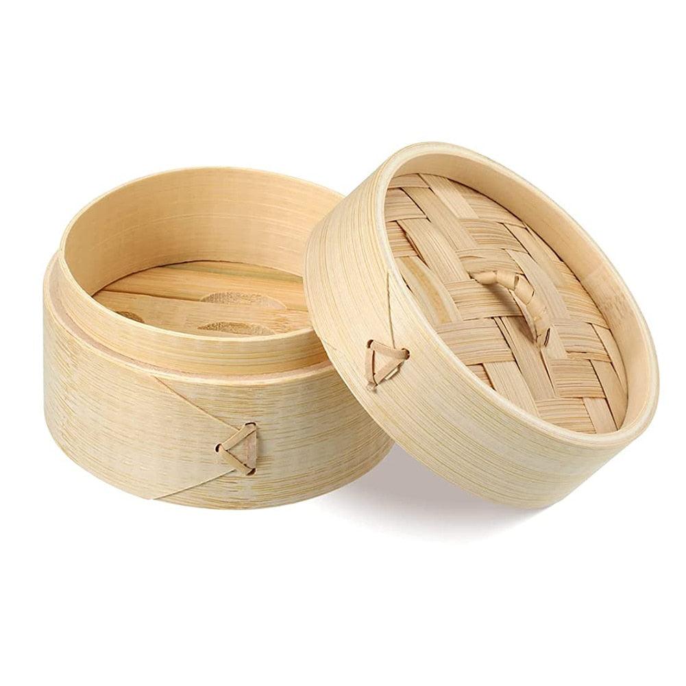 Piroscafo per alimenti in bambù fatto a mano o scatola di sapone - L'ultimo accessorio da cucina o da bagno sostenibile e durevole