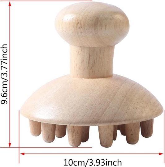 Wooden Gua Sha Massage Tool Exercise Roller Sport Injury Gym Body Leg Trigger Point Muscle Roller Sticks Massager Health Care - Earth Thanks - Wooden Gua Sha Massage Tool Exercise Roller Sport Injury Gym Body Leg Trigger Point Muscle Roller Sticks Massager Health Care - natural, vegan, eco-friendly, organic, sustainable, biodegradable, natural, non-toxic, plastic-free, wood, wooden
