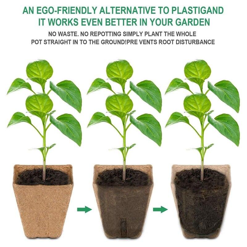 Biodegradable & Compostable Plant Pots