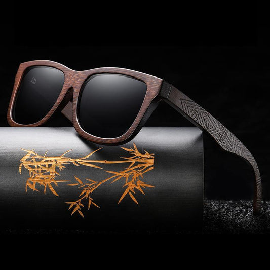 Natural Bamboo Wooden Sunglasses - Earth Thanks