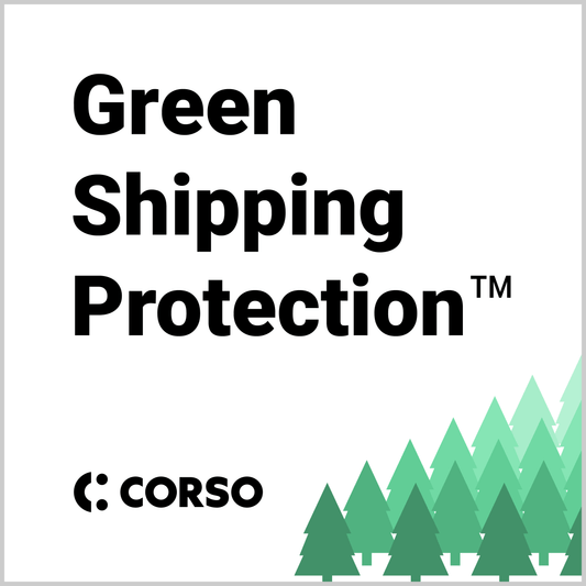 Sustainability & Coverage - Earth Thanks - Sustainability & Coverage - natural, vegan, eco-friendly, organic, sustainable, Carbon Offset, Corso, Green Shipping Protection, Shipping Protection, Sustainability