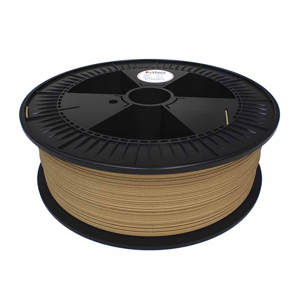 EasyWood - PLA-based 3D Printer Filament with 40% Wood Particles - 250g, 500g or 2.3kg, 1.75mm or 2.85mm Spool