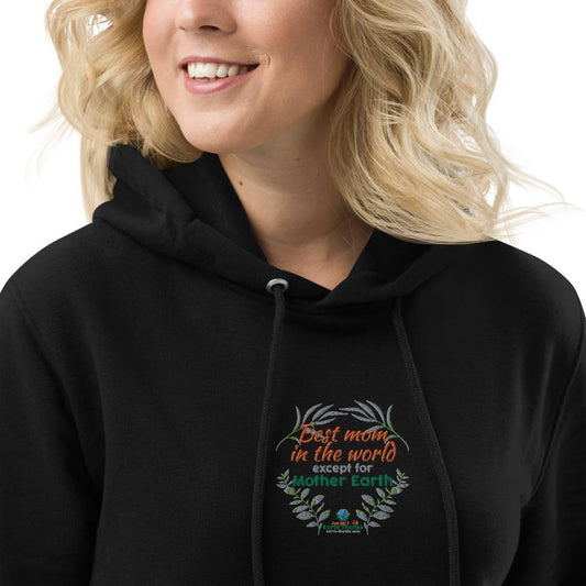 Best mom in the world - Hoodie dress - Earth Thanks - Best mom in the world - Hoodie dress - natural, vegan, eco-friendly, organic, sustainable, apparel, comfortable, cotton, eco fashion, eco textiles, embroidery, home, hoodie, hoodie dress, non toxic, organic, organic cotton, outdoor, outfit, recyclable, recycle friendly, reusable, soft, sport, sports wear, sportswear, travel, woman, women