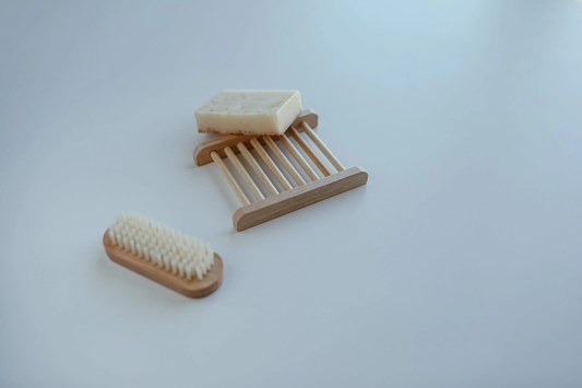 Eco-Friendly Bamboo Soap Dish Tray