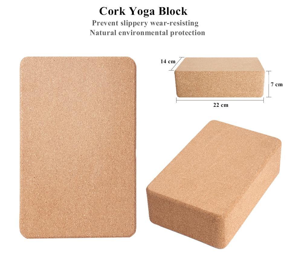 Natural Cork Yoga Mat or Block - Earth Thanks - Natural Cork Yoga Mat or Block - natural, vegan, eco-friendly, organic, sustainable, block, body care, collapsible, cork, gym exercise, gym pad, home, meditation, non toxic, pilates, portable, reusable, self-care, selfcare, soft, sport, sterile, tools, unisex, vegan friendly, wood, wooden, yoga, yoga block, yoga mat