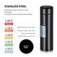 Stainless Steel Smart Water Bottle with LCD Temperature Display