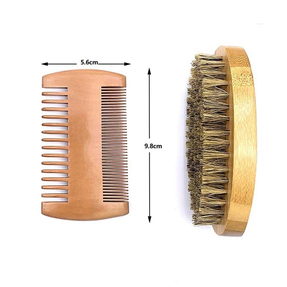 Natural Bamboo Beard Comb Set - Earth Thanks - Natural Bamboo Beard Comb Set - natural, vegan, eco-friendly, organic, sustainable, artisan, artisanal, bamboo, beard, beard care, biodegradable, custom, custom-made, customizable, customization, diy, do it yourself, eco-friendly, for men, handcrafted, handicraft, health & beauty, Ikea, make your own, men, men beauty, men style, natural, natural bamboo, non-toxic, plastic-free, self care, self-made, selfcare, vegan