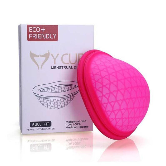 Eco-Friendly Reusable Menstrual Silicone Discs - Set of 10