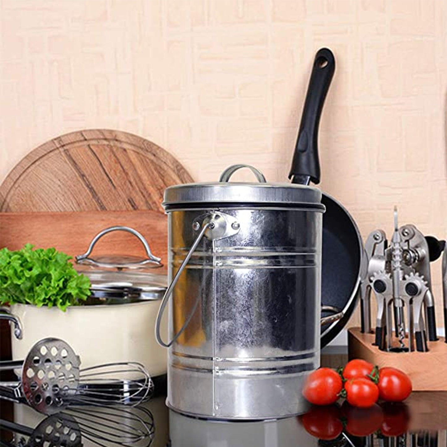 Good Ideas Kitchen Accents Composter Stainless Steel