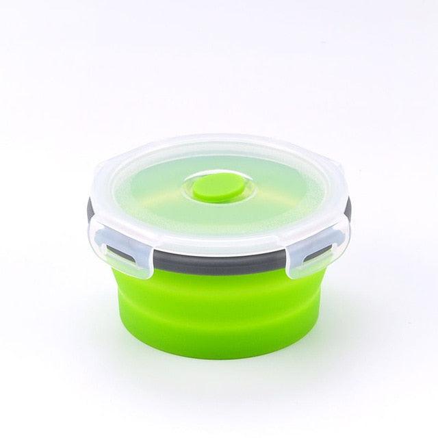 Collapsible Silicone Lunch Box Food Container