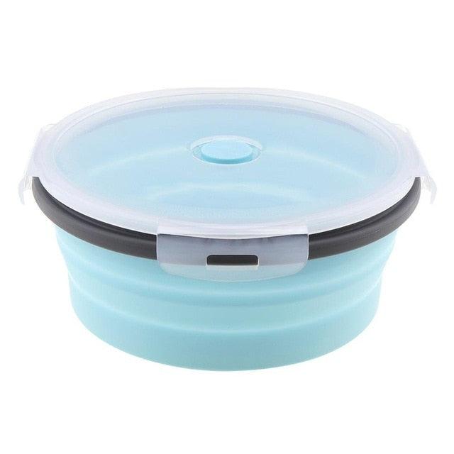 Collapsible Silicone Lunch Box Food Container