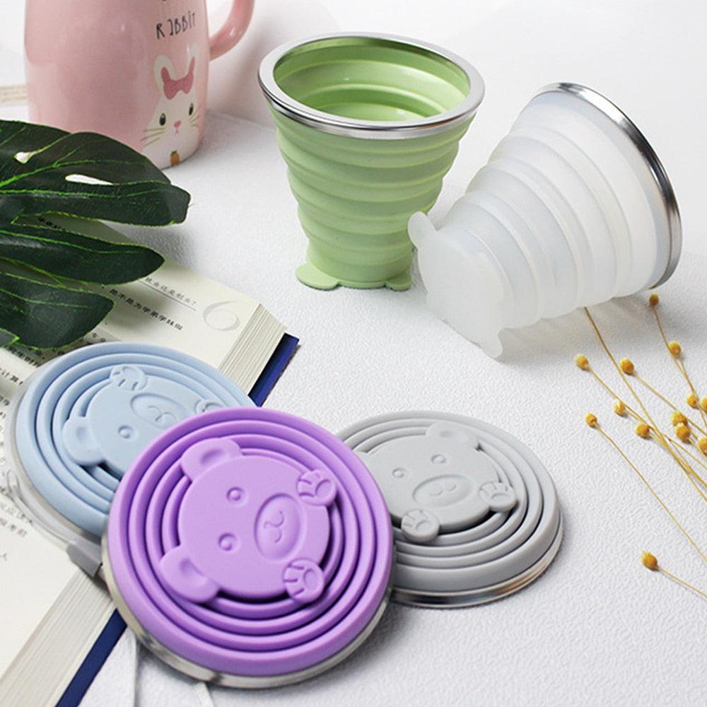 Collapsible Silicone Drinking Cup