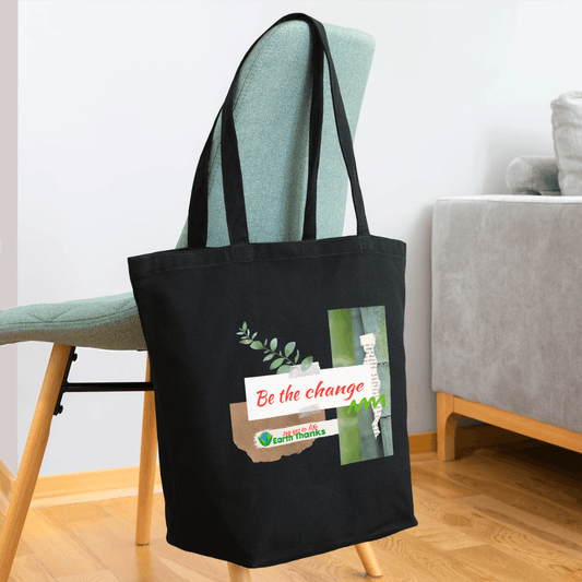 Eco-Friendly Cotton Tote with Customizable Design - Earth Thanks - Eco-Friendly Cotton Tote with Customizable Design - natural, vegan, eco-friendly, organic, sustainable, Accessories, Bags & Backpacks, customizable, SPOD, tote, tote bag