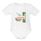 Organic Short Sleeve Baby Bodysuit with Customizable Design - Earth Thanks - Organic Short Sleeve Baby Bodysuit with Customizable Design - natural, vegan, eco-friendly, organic, sustainable, babies, baby, Baby Bodysuits, customizable, Kids & Babies, SPOD
