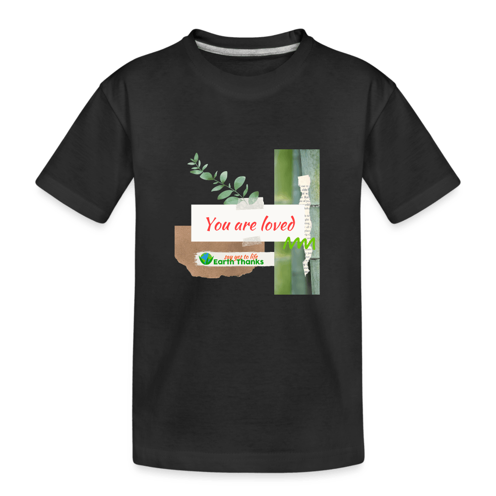Kid’s Premium Organic T-Shirt with Customizable Design - Earth Thanks - Kid’s Premium Organic T-Shirt with Customizable Design - natural, vegan, eco-friendly, organic, sustainable, children, customizable, Kids & Babies, Kids' Shirts, SPOD